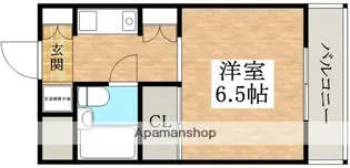 手束マンション【1階】の間取り