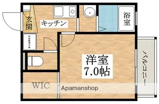 CANDY COURT【1階】の間取り