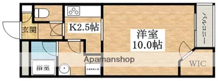 レオネクストAQUATIMES【2階】の間取り