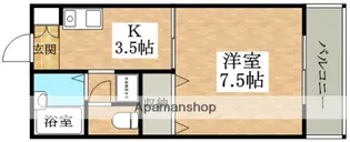 フレグランス新町【1階】の間取り