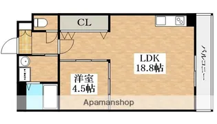 カステル ヴェッチオ【3階】の間取り