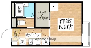 レオパレスJOY LAND【2階】の間取り