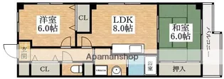 エスポワール【8階】の間取り