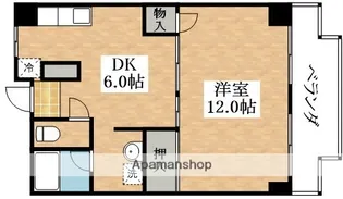 ロイヤルハイツ松ヶ丘【3階】の間取り