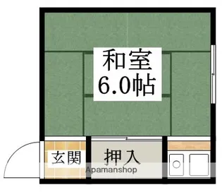 高見パッション【1階】の間取り