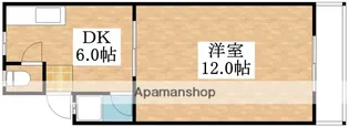 天美サンハイツN棟【3階】の間取り