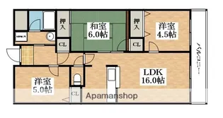 サンウエスト【2階】の間取り