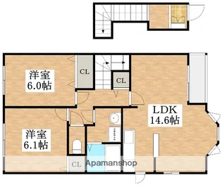 ルミエール【2階】の間取り