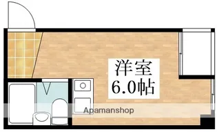 ライズワン東住吉Ⅱ【4階】の間取り