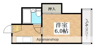 松南荘【2階】の間取り