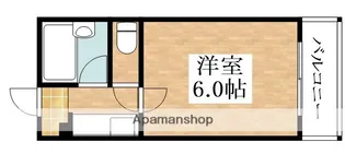 カーサ東住吉5【4階】の間取り