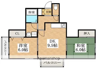 グレイス【1階】の間取り