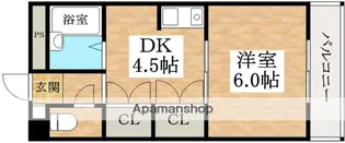マツダ21天美【2階】の間取り