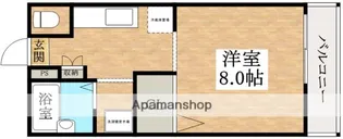 カネマスロイヤルコートB棟【1階】の間取り