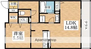 SHA MAISON MIZUHO【1階】の間取り