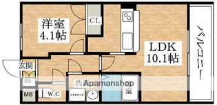 メゾンSOLA【2階】の間取り