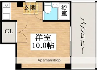 ウインライフ松原Ⅱ【5階】の間取り