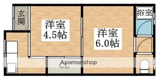 メゾン北新町【1階】の間取り