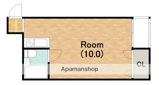 星龍ハイツ【2階】の間取り