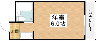 ルネッサンスエリエール【7階】の間取り