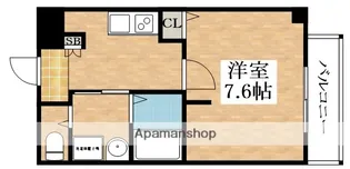 エヌエムキャラントヌフ【2階】の間取り