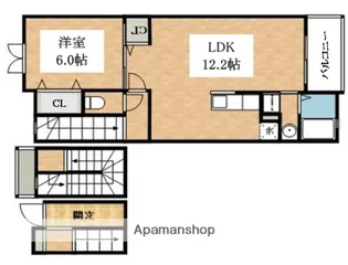 フォルトゥーナ【3階】の間取り