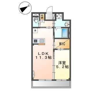 エバーリンク【3階】の間取り