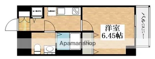 フォレスタ長居【6階】の間取り