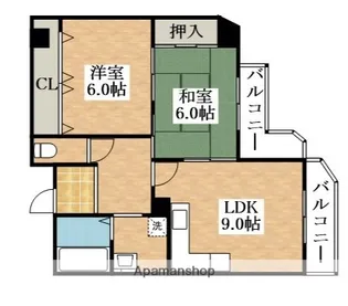 エクレール【3階】の間取り