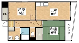 ザウバーベルグ【7階】の間取り