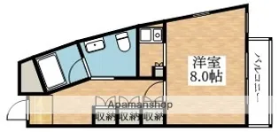 カーサマニエラ【3階】の間取り