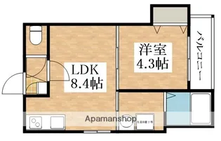 ピーノ【1階】の間取り