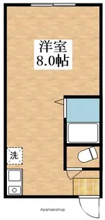 スリーコーポ【2階】の間取り
