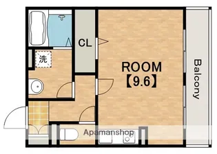 ボアソルチ【2階】の間取り