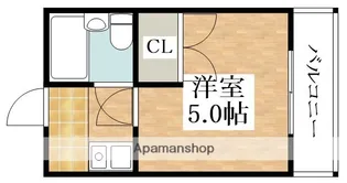 メゾンドファーム【1階】の間取り