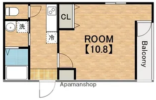 フジパレス出戸 Ⅴ番館【3階】の間取り