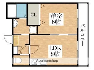 コンフォートソレイユ【1階】の間取り
