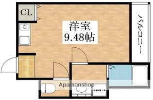 DEMEURE松原【2階】の間取り