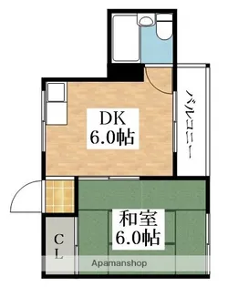 パルク七星【2階】の間取り
