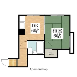 パルク七星【2階】の間取り