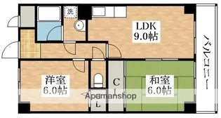 ヴィラシャトー【3階】の間取り
