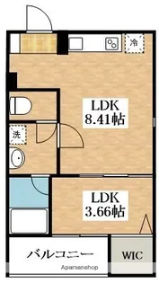 FSTYLE天美東8丁目【1階】の間取り