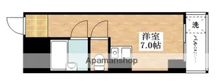 川口ハイツ【3階】の間取り