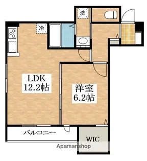 DーROOM 今川 B棟【2階】の間取り