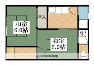 ピュアホーム常磐町【2階】の間取り