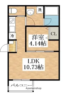 POMELO【2階】の間取り