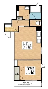 ShaMaison Ricco【1階】の間取り