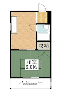 プレアール瓜破西【4階】の間取り
