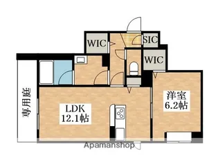 シャーメゾン金岡公園【1階】の間取り