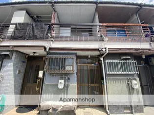 大阪府大阪市東住吉区公園南矢田3丁目【テラスハウス】の外観